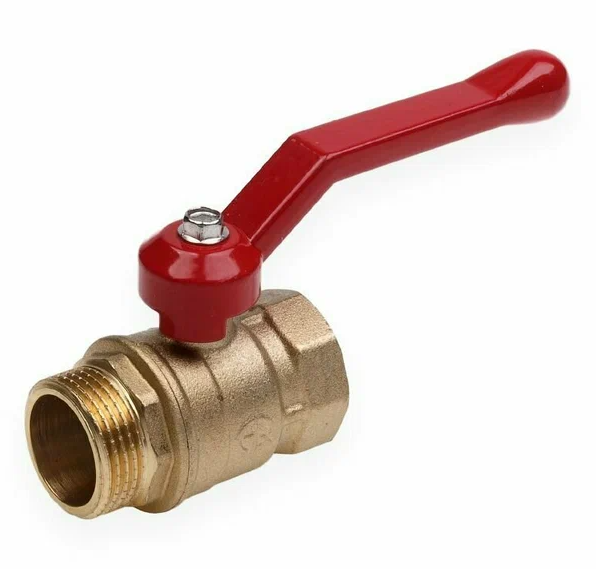 Кран шаровый тип 11Б27П ВР-НР PN16 Ду15 - 1/2", ручка