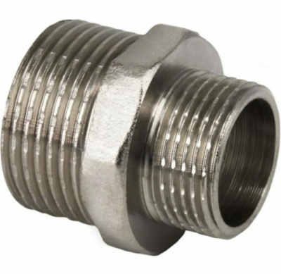 Ниппель латунный переходной 1"х1/2" нар-нар