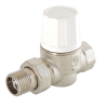 Клапан термостатический для радиатора с уплотнением прямой, вн-нар