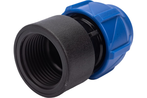 Муфта ПНД комбинированная 20х1/2", внутренняя резьба