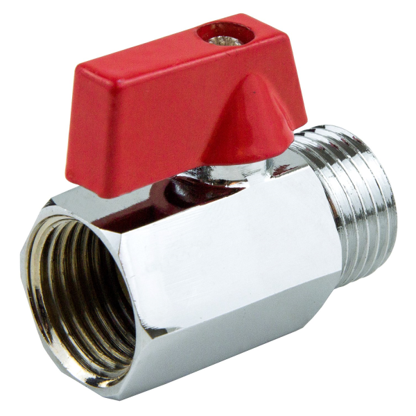 Кран шаровый МИНИ 1/2" ВР-НР
