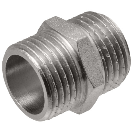 Ниппель латунный 1/2"х1/2" нар-нар
