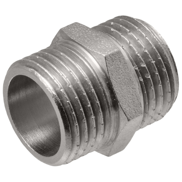 Ниппель латунный 1/2"х1/2" нар-нар